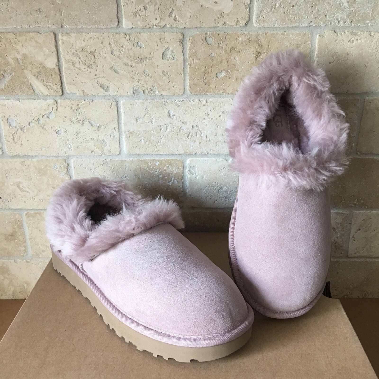 UGG NITA DUSK PINK SHEARLING LINED 