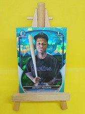 2023 Bowman Chrome Sapphire Antony Peguero 1st Prospect Aqua Refractor #'d 16/55