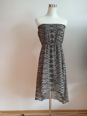 Damen Sommer Vero Moda Kleid Gr. S , schwarz-weiß