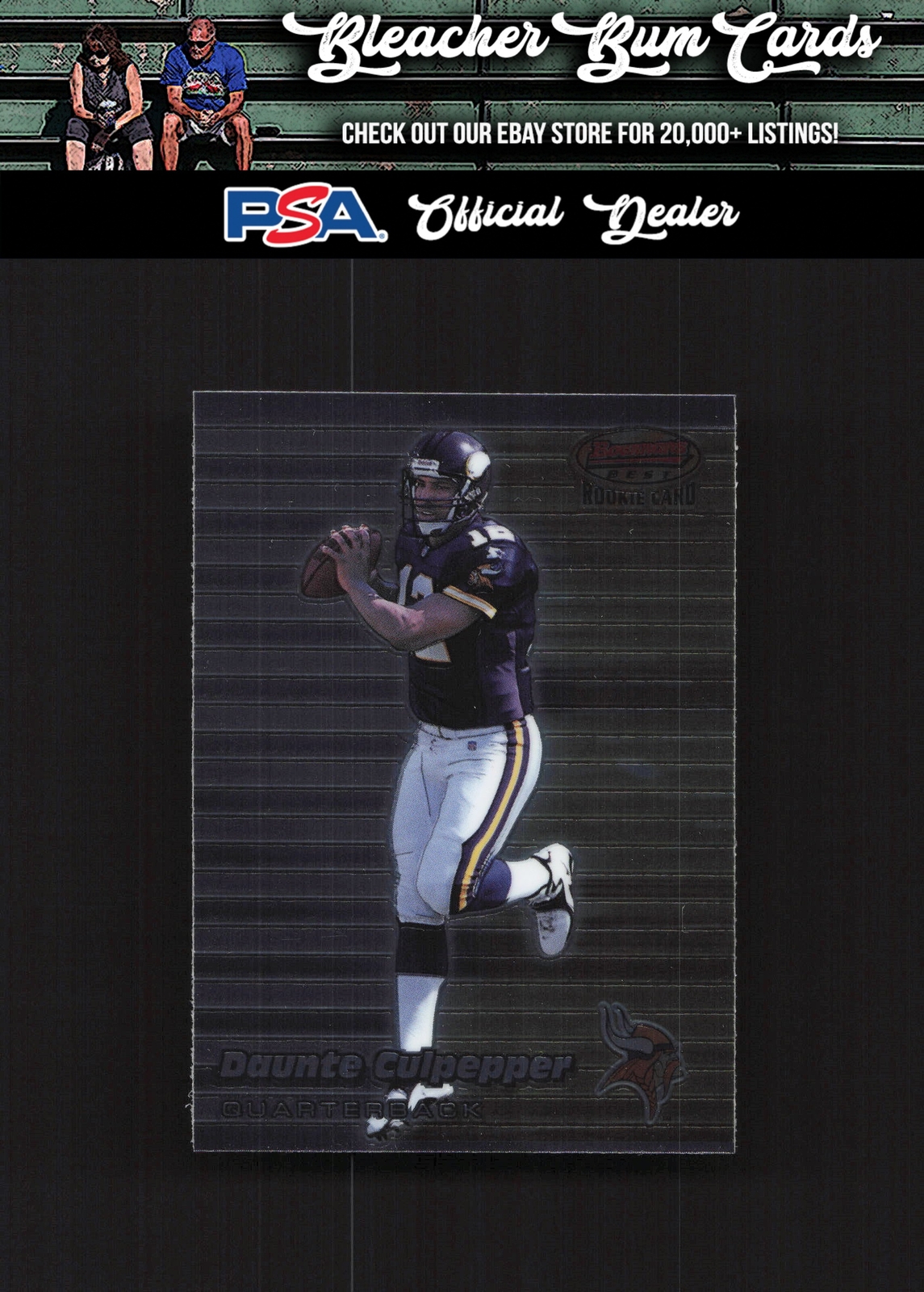 1999 Bowman's Best 107 Daunte Culpepper Rookie