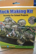 Woodland Scenics Scene-A-Rama Rock Making Kit SP4121 NEW iN BOX