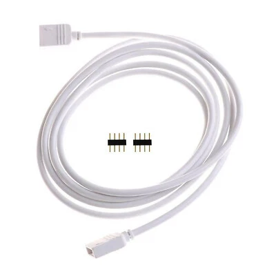 4/5 Pin RGB RGBW LED Strip Extension Cable Extend Wire Connector 5050 3528 2835 - Image 1 of 4