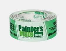 Painter's Mate 1.88" x 60 yd. GREEN PAINTER'S TAPE Medium Strength Paint 667016