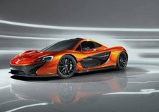 McLaren P1 Super Car Large Poster Wall Art Print Size A4 A2 A1 A0