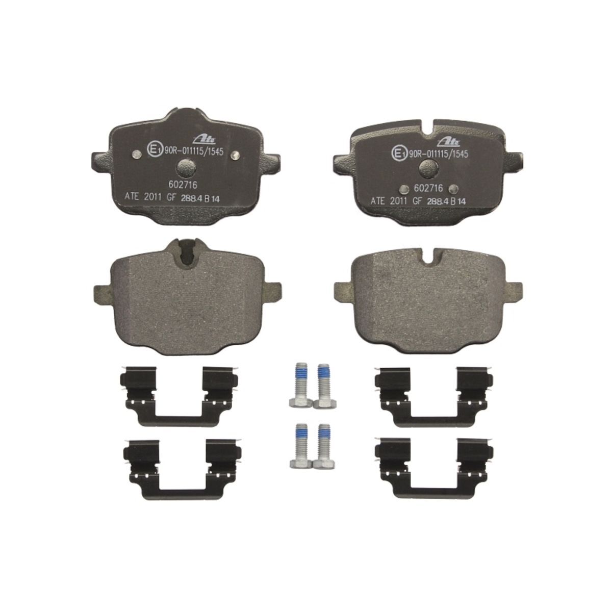 Plaquettes de frein BMW F10 d'ingénierie premium pour modèles 2010+