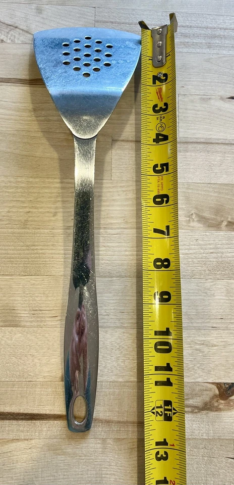 Oneida 18/8 Stainless Steel Spatula Turner Flipper Perforated Utensil - Image 3 of 4