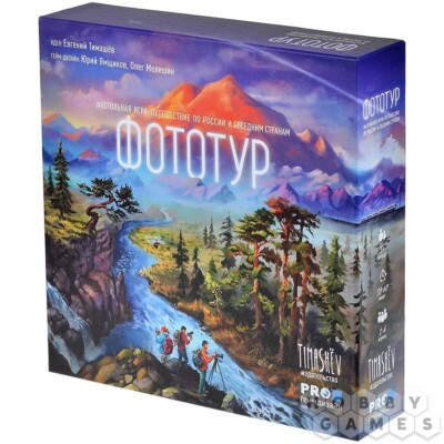 Фототур /Photo Tour/ Board Family Game In Russian