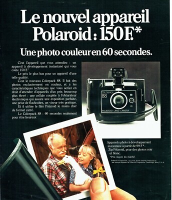 Appareil photo vintage Polaroid Colorpack II Land Camera appareil photo de collection