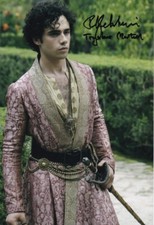 TOBY SEBASTIAN signed Autogramm 20x30cm GAME OF THRONES in Person autograph COA