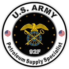 US Army Petroleum Supply Specialist Bumper Sticker Military Soldier Decal 5"