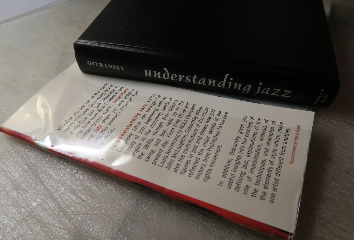 UNDERSTANDING JAZZ (A SPECTRUM BOOK), Ostransky- Signed - Tacoma