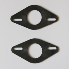 2 Pcs 1.5" Plastic Car Speaker Spacer Ring Adapter Bracket Mounting Adapter