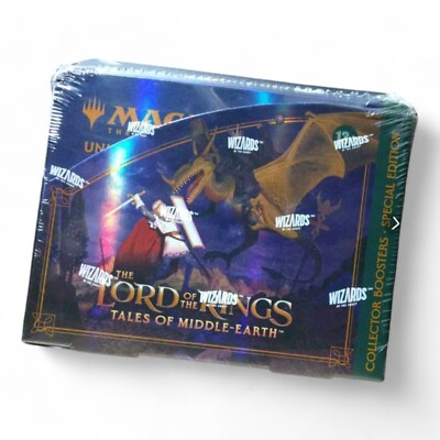 MTG Lord of The Rings Special Edition Collector Booster Box Magic