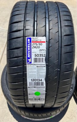Set of TWO BRAND NEW 275/30ZR20 (97Y) Michelin Pilot Sport 4S PS4S