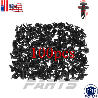 Fit for GM 21030249 Ford N807389s CHRYSLER 6503598 100x Push Type Retainer Clips