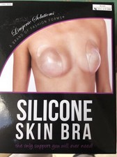 Fashion Forms 239267 Womens Clear Silicone Skin Bra Underwear Size A/B