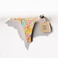   NEW w.tag REVOLVE Stone Fox Swim Isle Flower Fields Cheeky Bikini Sizes XL