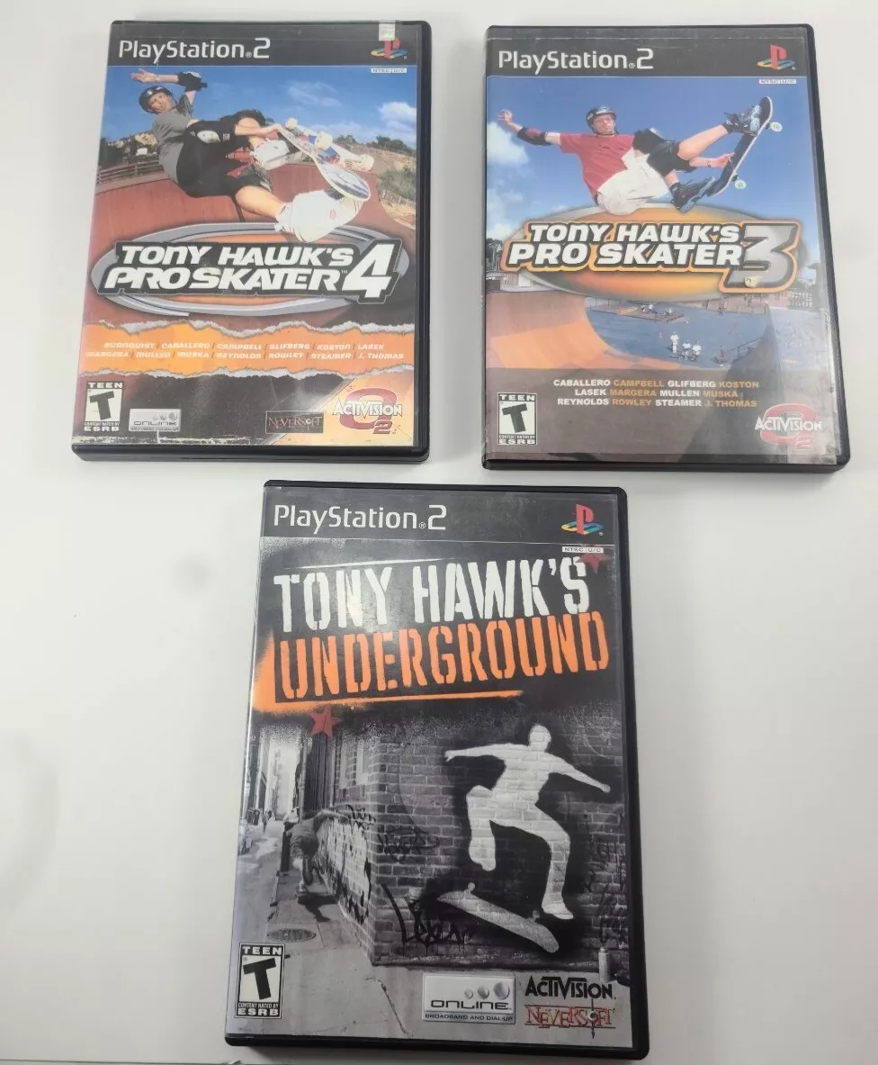 Preços baixos em Sony Playstation 2 Tony Hawk's Pro Skater 3 Video Games