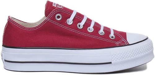 Converse Damen Niedrig Schnürer Plateau Trainer IN Verschieden Farben Größe UK 3 - Bild 27 von 37