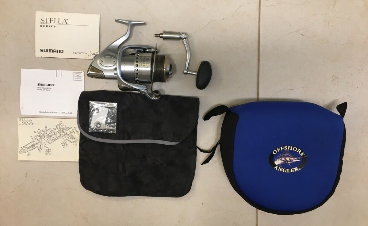 Shimano Stella 10000 F Spinning Reel, Fluid Driver II, Super Shimano Stella 10000 F Spinning Reel, Fluid Driver II, Super