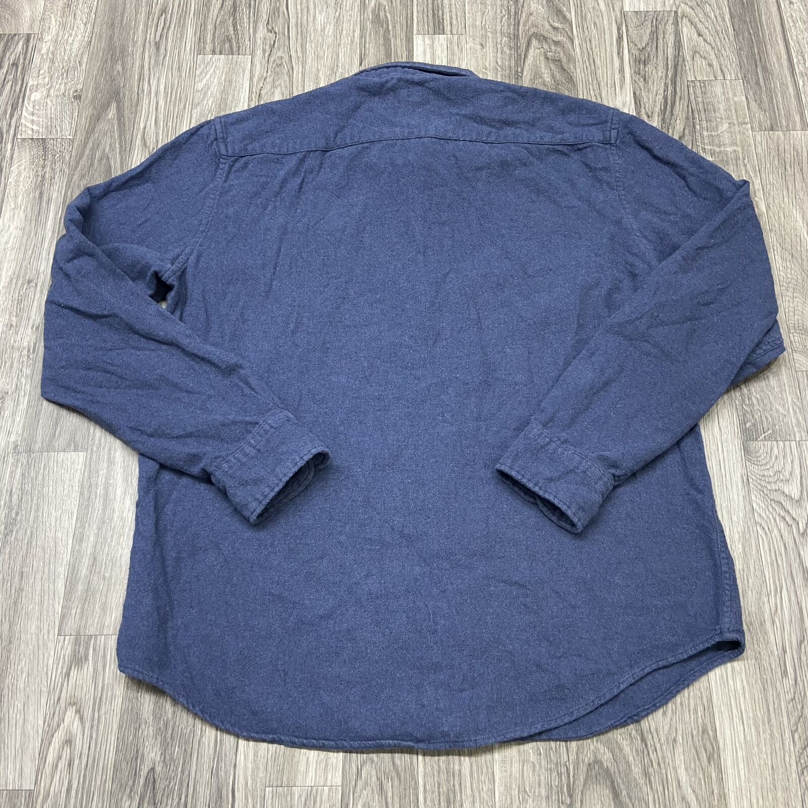 AMERICAN EAGLE Button Down Collared Blue Denim Ca… - image 3