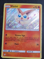 Holo Victini 26/236 Unified Minds Good Condition