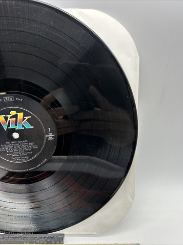 The Three Chuckles Self Titled 1958 Vinyl LP Vik Records Promo LX-1067 - Picture 11 of 17