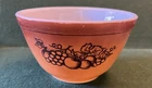 Vintage PYREX “Old Orchard” #401 750 ml Mixing Nesting Bowl Corning Cottage Core