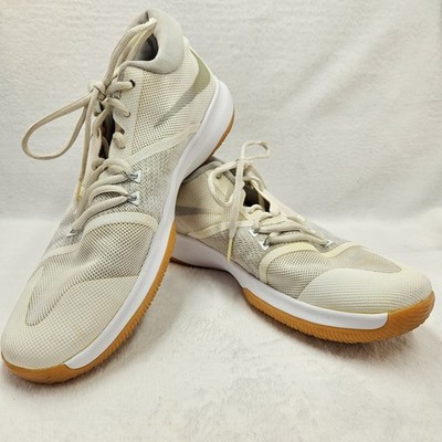 Nike Zoom Assersion Men s Basketball Shoes White Gum Sole Size 12 917505-101
