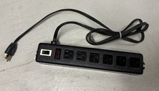 Calectro J4-862 Switched Power Outlet Strip with 6 Outlets  light USED