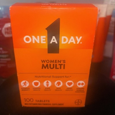 One A Day Multivitamin for Women with Biotin, & Skin Health Support, 100 Count