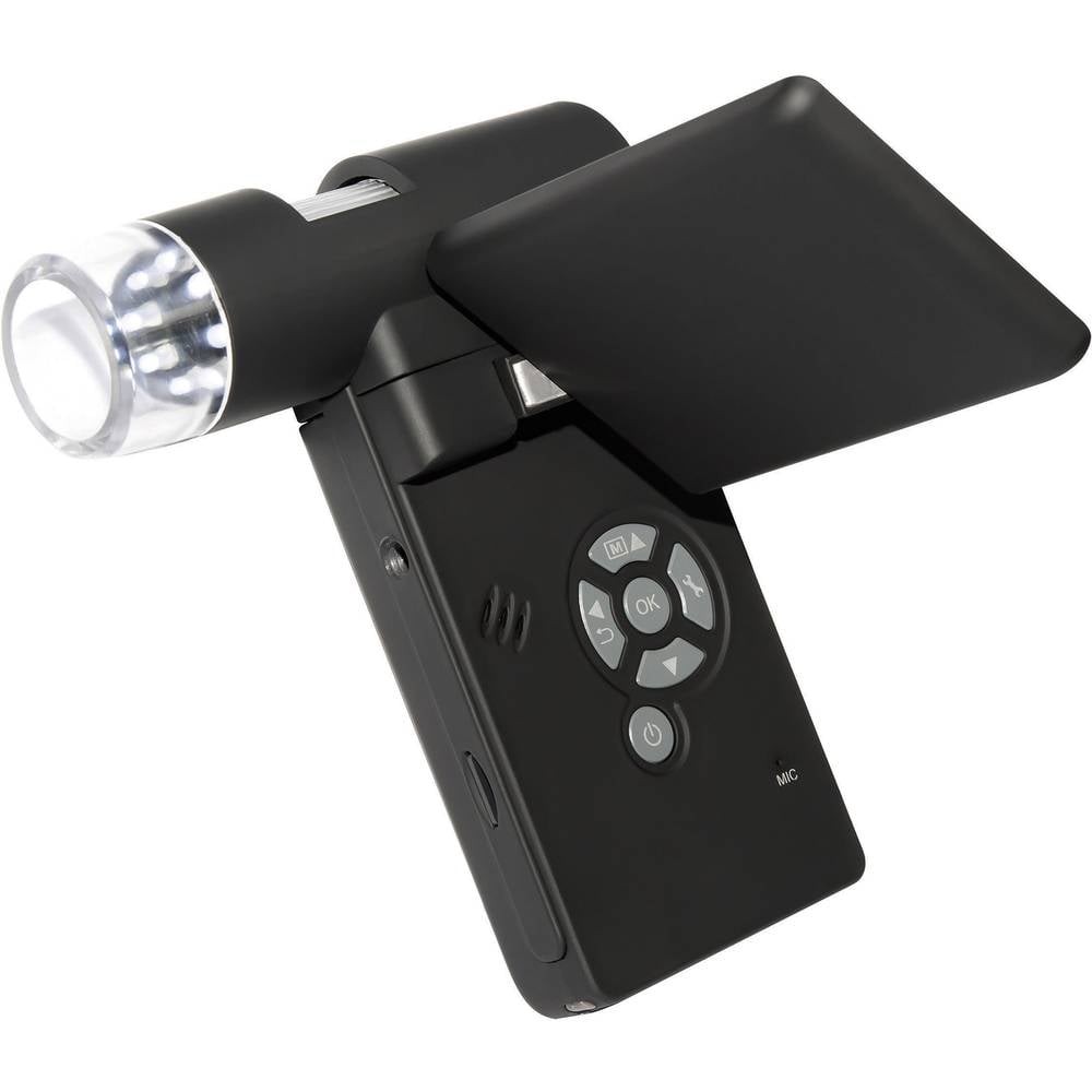 Microscope USB TOOLCRAFT moniteur numérique 5 MP zoom pour observation de précision