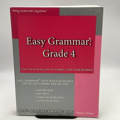 Easy Grammar Grade 4, Wanda C. Phillips Paperback, 2006, Easy Grammar Systems