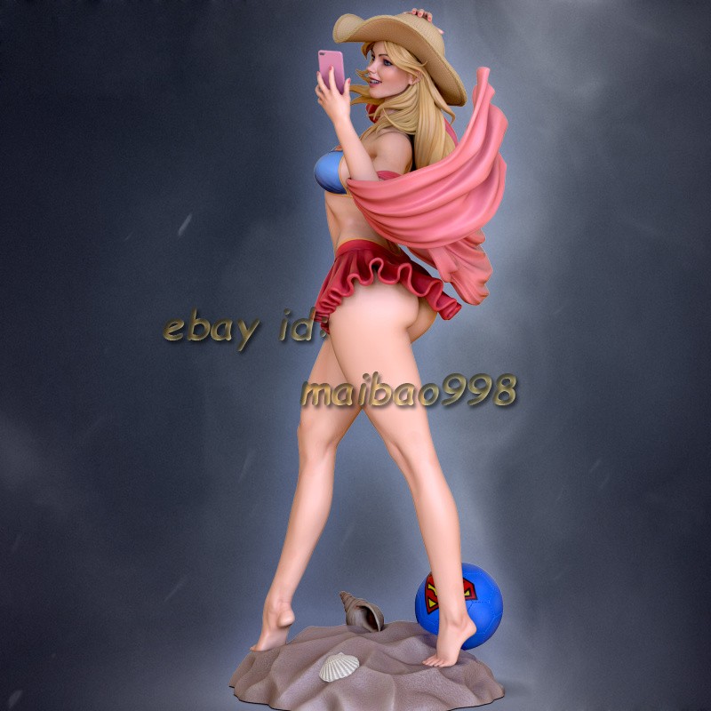 Super Girl 3D Print Garage Kit Model Kit Unpainted Unassembled GK 1/8 1/6 1/4