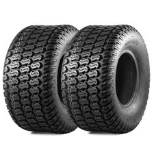18x8.50-8 18x8.5x8 Lawn Mower Golf Cart Turf Tires 4PR P332, Tubeless, Set of...