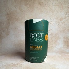 Root Labs Shilajit Gummies 60 Vegan Gluten-Free Ashwagandha Fulvic Acid