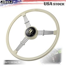 15.7 3-spoke Steering Wheel Whorn Button For Porsche 356 Preaabc 1950-1966