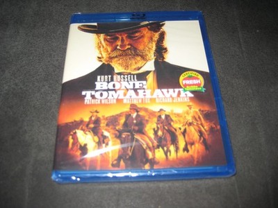 BONE TOMAHAWK (BLU-RAY 2015) BRAND NEW - NOT RATED - WIDESCREEN - HORROR