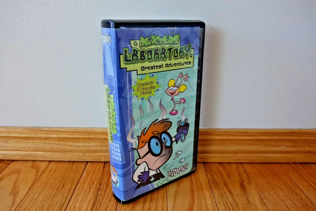 やあ、こんにちは　トンパーシスターズ　ディズニー　WDCC　箱入り　ヴィンテージ Dexters Laboratory - Greatest Adventures (VHS, 2001, Clamshell