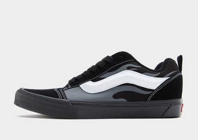 Authentic Vans Knu Skool Flames  ( Men Size: UK 8,5 EUR 42,5 ) Black / Flames