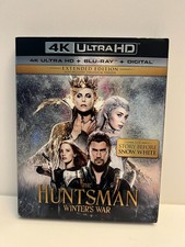 The Huntsman: Winter's War 4K Ultra HD  Blu-ray w/ Slip Cover - New