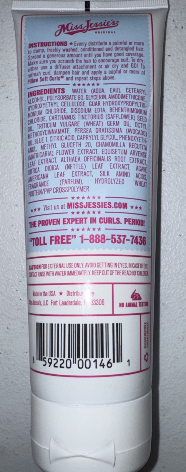 New! Miss Jessie's Pillow Soft Curls, Super Soft Fluffy Curls, 8.5 fl oz