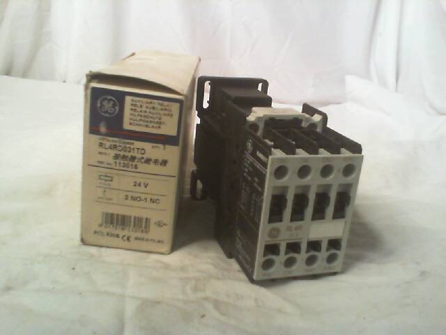 GENERAL ELECTRIC RL4RD031TD RELAY-New In Box img