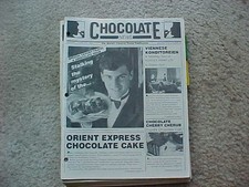 Chocolate News Magazine, Chocolate Culinary Recipes Vintage, 18 Issues.