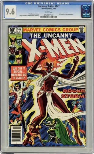 The X-MEN  #147  High Grade! White Pages! CGC  NM9.6        0759827033