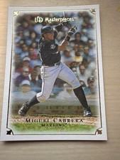 2007 Upper Deck Masterpieces #37 Miguel Cabrera