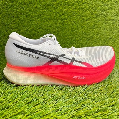 Asics Metaspeed Sky+ Mens Size 6 White Red Black Athletic Running