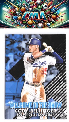 2022 Topps #WTTS-21 Cody Bellinger Welcome to the Show Black #/299