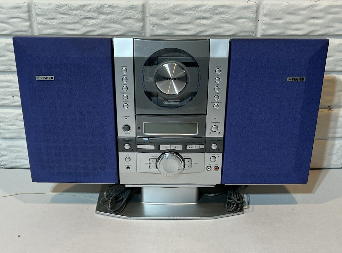 Stereo W/ Detachable Speakers