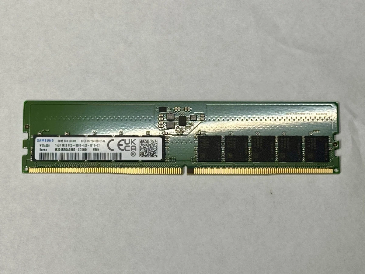 Samsung ECC RAM Computer Memory (RAM) for sale | eBay